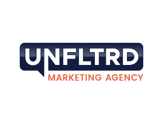 UNFLTRD Marketing Agency  logo design by lexipej