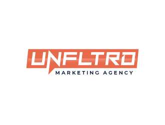 UNFLTRD Marketing Agency  logo design by gateout