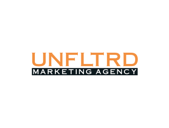 UNFLTRD Marketing Agency  logo design by Artomoro