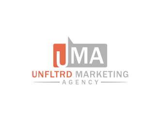 UNFLTRD Marketing Agency  logo design by Artomoro