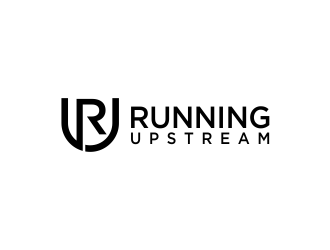 Running Upstream logo design by oke2angconcept