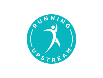 Running Upstream logo design by almaula