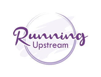 Running Upstream logo design by ruki