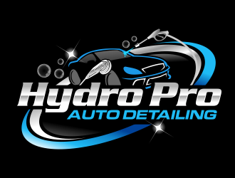 Hydro Pro Auto Detailing logo design - 48hourslogo.com