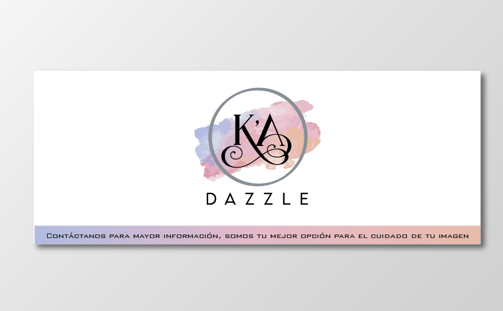 K’A Dazzle logo design by Sofia Shakir