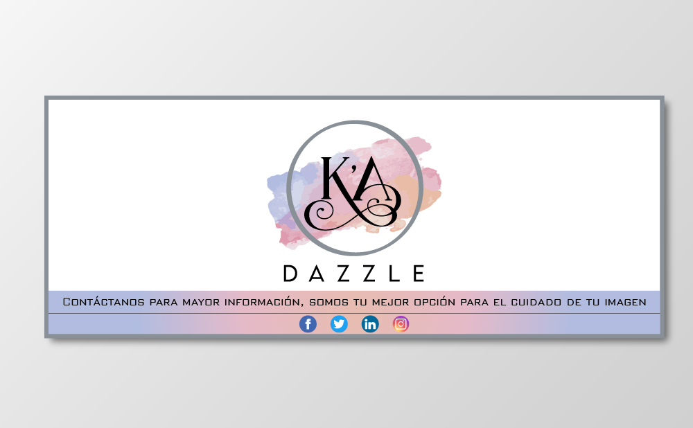 K’A Dazzle logo design by Sofia Shakir