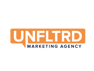 UNFLTRD Marketing Agency  logo design by jaize