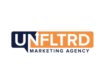 UNFLTRD Marketing Agency  logo design by jaize