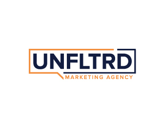 UNFLTRD Marketing Agency  logo design by jaize