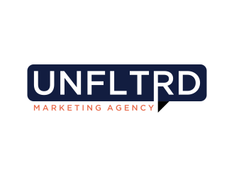 UNFLTRD Marketing Agency  logo design by maseru