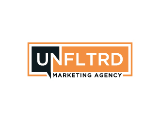 UNFLTRD Marketing Agency  logo design by jonggol