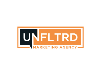 UNFLTRD Marketing Agency  logo design by jonggol