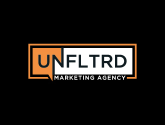 UNFLTRD Marketing Agency  logo design by jonggol