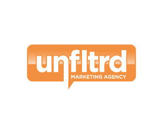 UNFLTRD Marketing Agency  logo design by jonggol