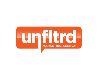 UNFLTRD Marketing Agency  logo design by jonggol