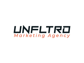 UNFLTRD Marketing Agency  logo design by gateout