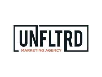 UNFLTRD Marketing Agency  logo design by maserik