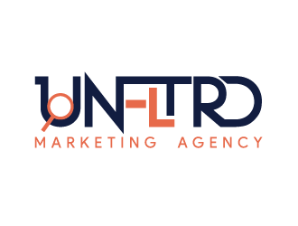 UNFLTRD Marketing Agency  logo design by axel182