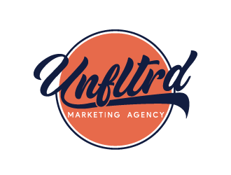 UNFLTRD Marketing Agency  logo design by axel182