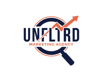 UNFLTRD Marketing Agency  logo design by Benok