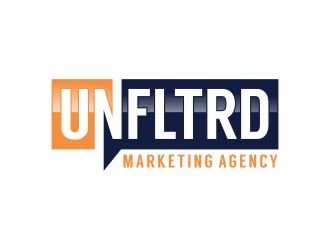 UNFLTRD Marketing Agency  logo design by agus