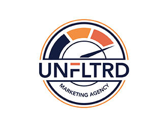 UNFLTRD Marketing Agency  logo design by neonlamp