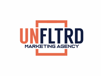 UNFLTRD Marketing Agency  logo design by agus