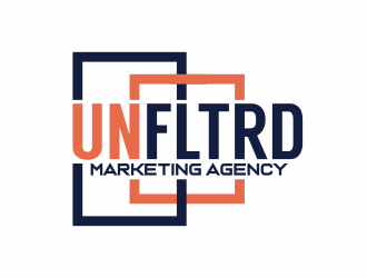 UNFLTRD Marketing Agency  logo design by agus