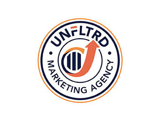 UNFLTRD Marketing Agency  logo design by neonlamp