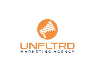 UNFLTRD Marketing Agency  logo design by SmartTaste