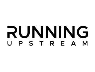 Running Upstream logo design by gilkkj