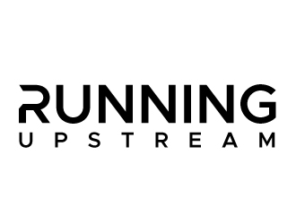 Running Upstream logo design by gilkkj