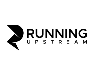 Running Upstream logo design by samueljho