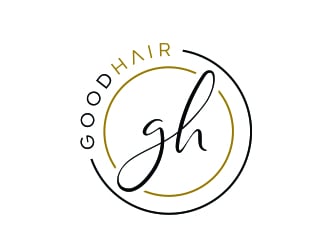 GoodHair  logo design by Louseven