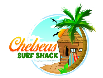 Chelseas Surf Shack logo design by Suvendu