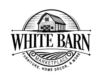 WHITE BARN MARKETPLACE logo design by Creativeminds