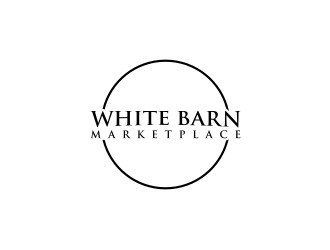 WHITE BARN MARKETPLACE logo design by sodimejo