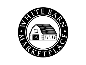 WHITE BARN MARKETPLACE logo design by puthreeone