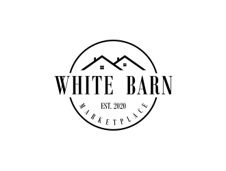 WHITE BARN MARKETPLACE logo design by sodimejo