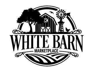 WHITE BARN MARKETPLACE logo design by AamirKhan