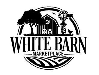 WHITE BARN MARKETPLACE logo design by AamirKhan