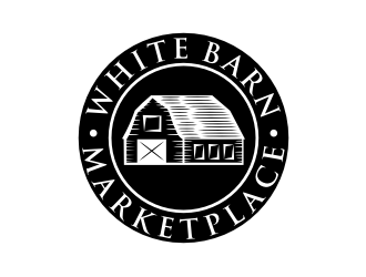 WHITE BARN MARKETPLACE logo design by puthreeone