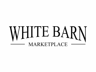 WHITE BARN MARKETPLACE logo design by hopee