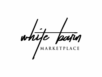 WHITE BARN MARKETPLACE logo design by hopee