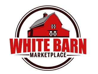 WHITE BARN MARKETPLACE logo design by AamirKhan