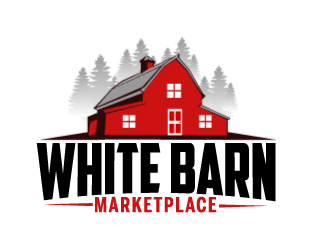 WHITE BARN MARKETPLACE logo design by AamirKhan