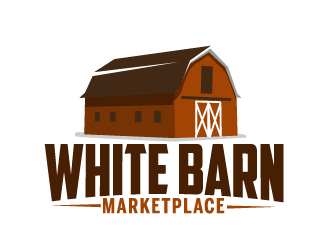 WHITE BARN MARKETPLACE logo design by AamirKhan