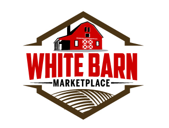 WHITE BARN MARKETPLACE logo design by AamirKhan