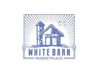 WHITE BARN MARKETPLACE logo design by ramapea