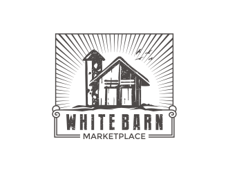 WHITE BARN MARKETPLACE logo design by ramapea